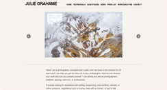 Desktop Screenshot of juliegrahame.com